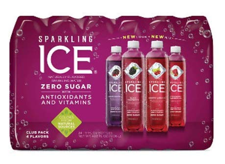 Product Cover Sparkling Ice Huge Variety Pack - 17 Ounce Bottles - 24 Bottles (Very-Berry Variety Pack, 24 Bottles)