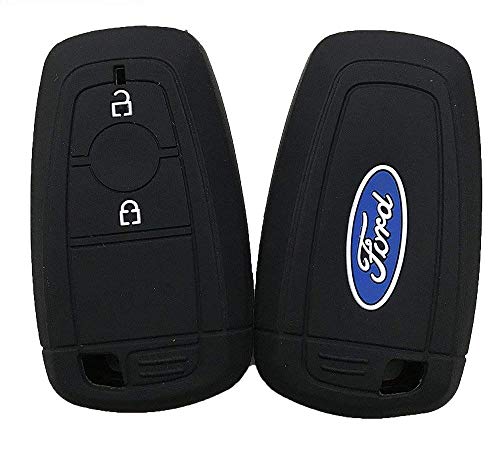 Product Cover PRASOUM FLYCONN-Superb Silicone Smart Key Cover for New Ford Ecosport