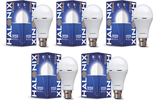 Product Cover Halonix Inverter LED Bulb B22 9-Watt - White (Pack of 5)