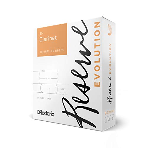 Product Cover D'Addario Woodwinds Reserve Evolution Bb Clarinet Reeds, Strength 3.5, 10-Pack (DCE1035)
