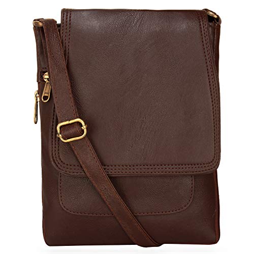 Product Cover BumBart Collection Men's Brown Leather Sling Bag