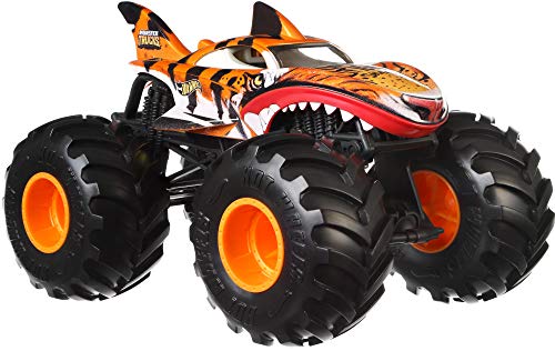 Product Cover Hot Wheels Tiger Shark Monster Truck, 1:24 Scale