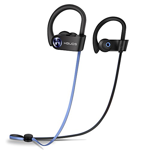 Product Cover Bluetooth Earphones, Sports Headphones Hbuds H1 IPX7 Sweaterproof Bluetooth 4.1 in-Ear Earbuds with Mic for Running, 9 Hour Battery & Noise Cancelling Wireless Eardphones