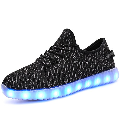 Product Cover XZSPR Kids Boys Girls Breathable LED Light Up Flashing Sneakers for Children Shoes(Toddler/Little Kid/Big Kid)