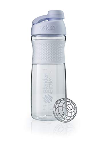 Product Cover BlenderBottle SportMixer Twist Cap Tritan Grip Shaker Bottle, 28-Ounce, White