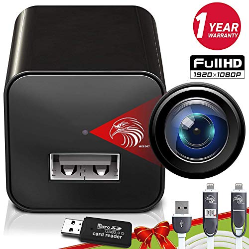 Product Cover Spy Camera Charger | Hidden Camera | Premium Pack | Mini Spy Camera 1080p | USB Charger Camera | Hidden Spy Camera | Hidden Nanny Cam | Hidden Spy Cam | Hidden Cam | Surveillance Camera Full HD