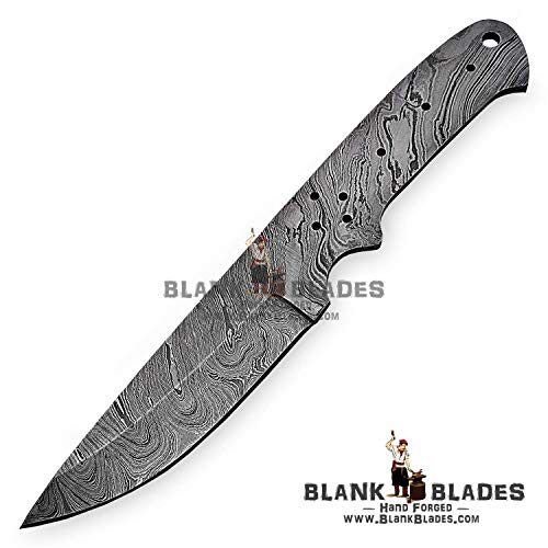 Product Cover Hand Forged Damascus Steel Blank Blade 9.00