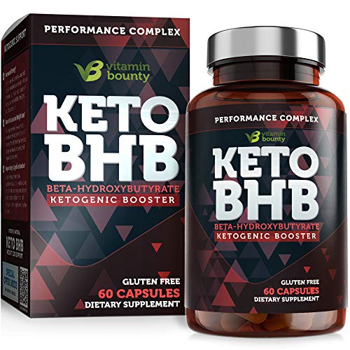Product Cover Keto BHB Exogenous Ketone Supplement - Beta Hydroxybutyrate Ketone Salt, Keto Pills - 60 Capsules