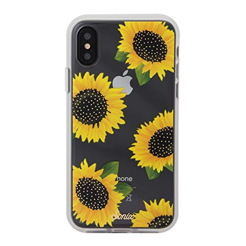 Product Cover Sonix Sunflower Case for iPhone X/XS [Military Drop Test Certified] Women's Yellow Flower Clear Coat Case for Apple iPhone, iPhone Xs
