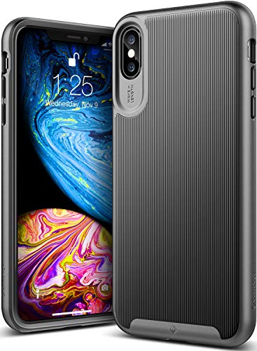 Product Cover Caseology Wavelength for iPhone Xs Max Case (2018) - Stylish Grip Design - Black
