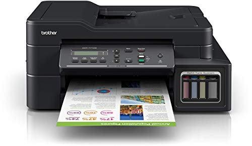 Product Cover Brother DCP-T710W Inktank Refill System Printer with Wireless and Automatic Document Feeder Printing