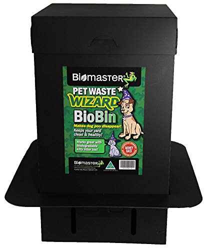 Product Cover Pet Waste Wizard BioBin Pet Waste Disposal Unit, Waste Digester (100% Recycled Material, 10
