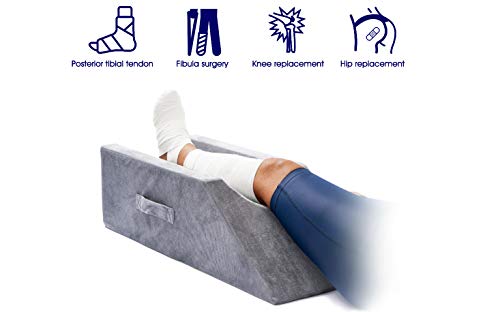 Product Cover LightEase Memory Foam Leg, Knee, Ankle Support and Elevation Leg Pillow for Surgery