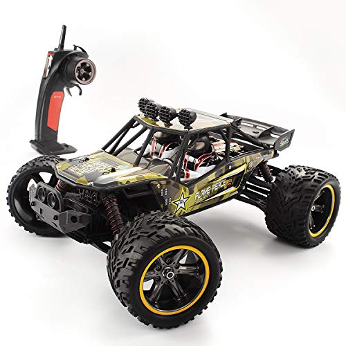 Product Cover GPTOYS Remote Control Truck 1:12  Hobby Grade Off Road Big Monster Easy To Control RC Car Crawler Army Green