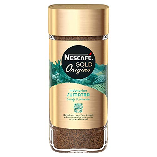 Product Cover Nescafe Gold Origins Indonesian Sumatra Coffee Bottle, 100g