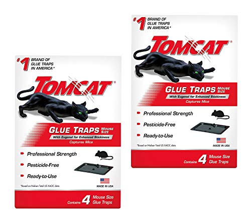 Product Cover Tomcat Mouse Glue Trap W/Eugenol - 8 Pack