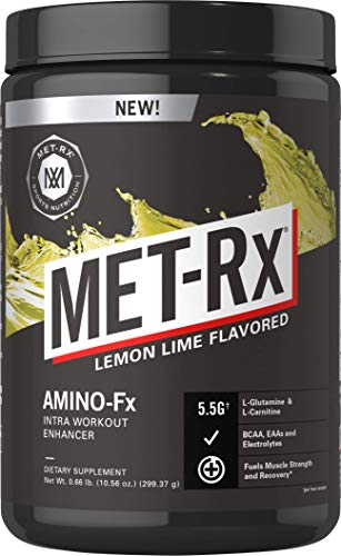 Product Cover MET-Rx Amino-fx Intra Workout Enhancer, Lemon Lime, 10.56 oz