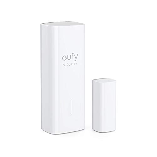 Product Cover eufy Security, Entry Sensor, Detects Opened and Closed Doors or Windows, Sends Alerts, Triggers Siren, 2-Year Battery Life, Indoor-use Only, Requires HomeBase or HomeBase E
