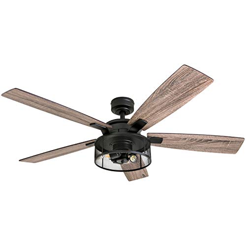 Product Cover Honeywell Ceiling Fans 50614-01 Carnegie LED Ceiling Fan 52