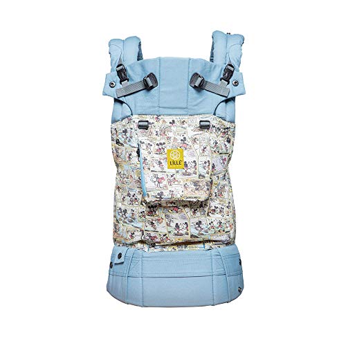 Product Cover Disney Baby Collection Complete Original Ergonomic Baby & Child Carrier by LÍLLÉbaby, Sunday Funnies - 100% Cotton