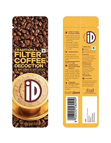 Product Cover iD Filter Coffee Decoction Travel Sachet, 20ml