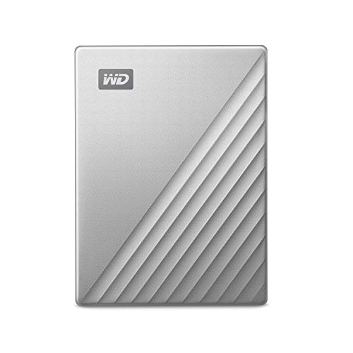 Product Cover WD 4TB My Passport Ultra for Mac Silver Portable External Hard Drive, USB-C - WDBPMV0040BSL-WESN