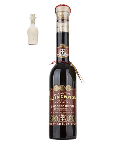 Product Cover Giuseppe Giusti Riccardo Balsamic Vinegar, Product of Italy - Aged 12 Years - Simfonia With Pourer, IGP Certified 8.45fl.oz / 250ml