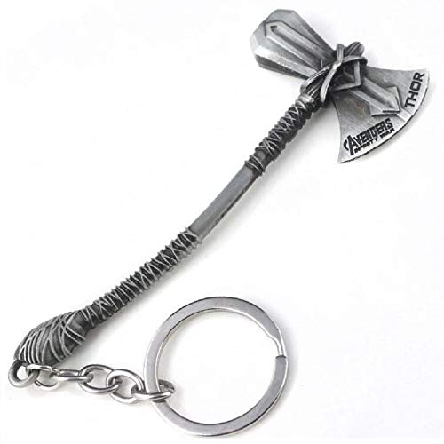 Product Cover VNFLY Nidavellir Stormbreaker Keychain Axe Keychain Avengers Thor Hammer Keychain Hammer Key Ring (Silver)