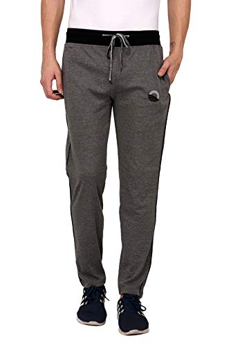 Product Cover Odoky Dark Grey Cotton Casual Men's Trackpant