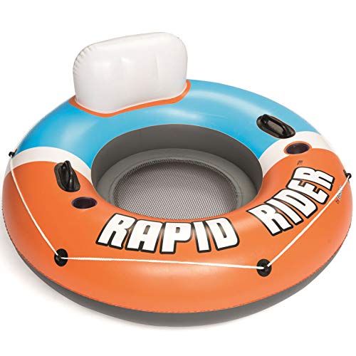 Product Cover Bestway CoolerZ Single Person Rapid Rider Inflatable River Lake Pool Tube Float