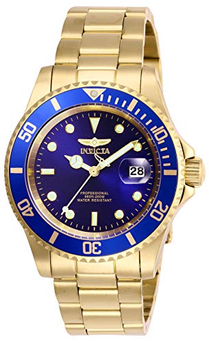 Product Cover Invicta Men's Pro Diver Quartz Watch with Stainless Steel Strap, Gold, 20 (Model: 26974)