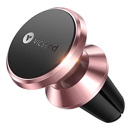 Product Cover VICSEED Car Phone Mount Magnetic Phone Car Mount Magnet Air Vent Mount Phone Holder for Car Compatible with iPhone 11 Pro XS Max XR X 8 7 6 Plus Samsung Galaxy S20 Note10 10+ S10 S10+ S10e All Phones