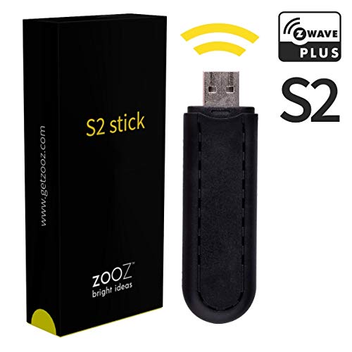 Product Cover Zooz Z-Wave Plus S2 USB Stick ZST10, Great for DIY Smart Home (Use with Home Assistant, Open Z-Wave, or HomeSeer Software)