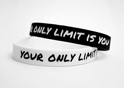 Product Cover Infinite (2 Pack) Your only Limit is You(Motivational Wristbands)