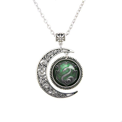Product Cover Moon Necklace Harry Salazar Snake Pendant Snake Necklace Jewelry