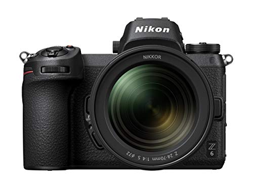 Product Cover Nikon Z6 FX-Format Mirrorless Camera Body w/ 
NIKKOR Z 24-70mm f/4 S