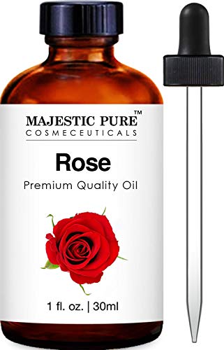 Product Cover Majestic Pure Rose Oil, Premium Quality Fragrance Oil 1 Ounces