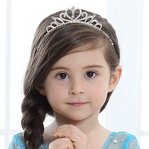 Product Cover Girls Princess Crystal Tiara Crown For Birthday Party