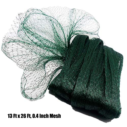 Product Cover POYEE 11 Bird Netting for Garden-13, Nylon Gard, 13 Ft x 26 Ft, 0.4 Inch Mesh