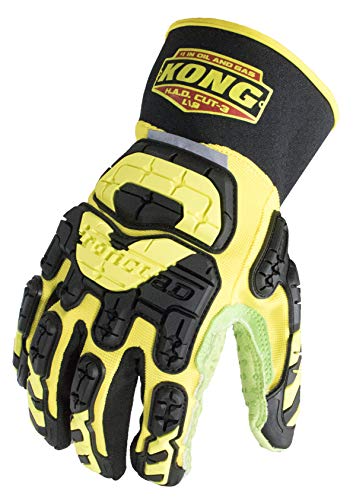 Product Cover Ironclad KONG SDX2-HAD-04-L High Abrasion Dexterity Oil and Gas Safety Impact Gloves, Large