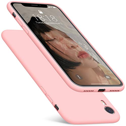 Product Cover DTTO iPhone XR Case, [Romance Series] Silicone Case with Hybrid Protection for Apple iPhone XR 6.1 Inch - Crystal Pink