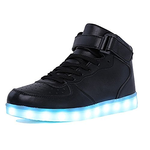 Product Cover IGxx LED Light Up Shoes Light for Men High Top LED Sneakers USB Recharging Shoes Women Glowing Luminous Flashing Shoes LED Kids