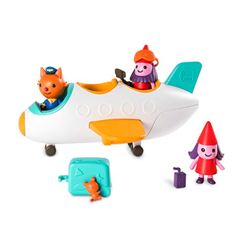 Product Cover Sago Mini, Jinja'S Jet Plane, with Figures & Accessories, for Kids Ages 3 & Up