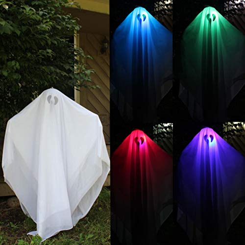 Product Cover JOYIN Halloween Light Up LED Ghost Front Yard Decoration Haunted House Decor (Batteries Included)