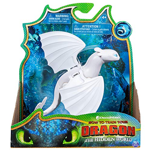 Product Cover Dreamworks Dragons, Lightfury Dragon Figure with Moving Parts, for Kids Aged 4 & Up