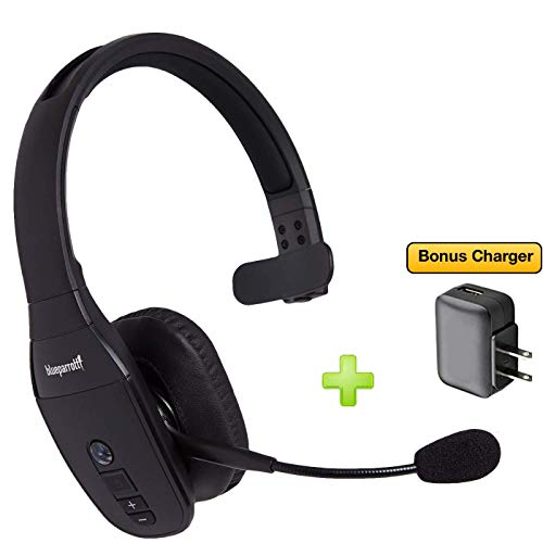 Product Cover BlueParrott B450-XT Bluetooth Headphones - 204010-AC with Ultra Noise Canceling for High Noise Environments | Car, Wall Charger Included | Auricular Bluetooth Inalambrio