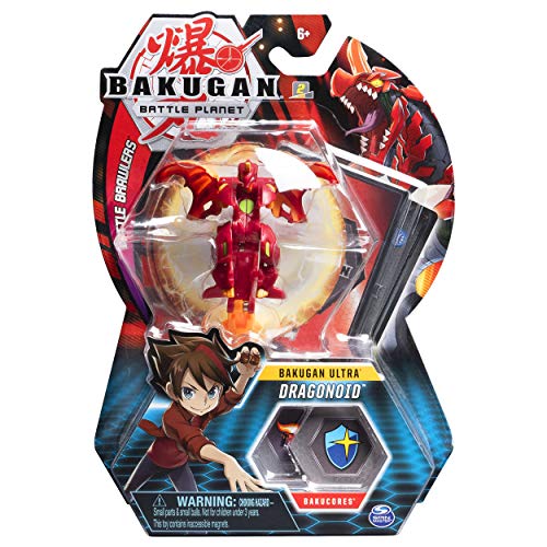 Product Cover Bakugan Ultra, Dragonoid, 3-Inch Collectible Transforming Action Figure