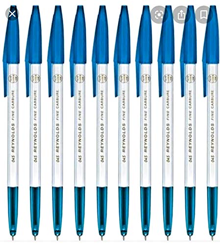 Product Cover Reynolds 045 Ball Point Smooth Writing Pen - Pack of 30 Pen Blue Ink (Ship From India)