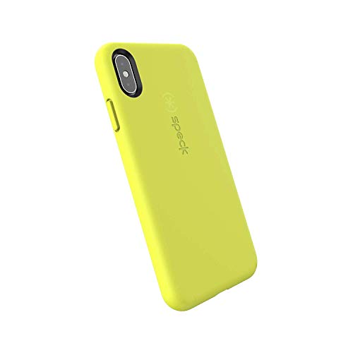 Product Cover Speck Products CandyShell Fit iPhone Xs Max Case, Antifreeze Yellow/Antifreeze Yellow