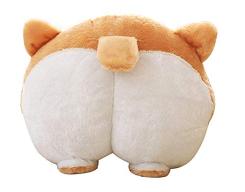 Product Cover VEEKI Corgi Butt Pillow, Cute Animal Appearance, Can Be Used As Cushion Pillow Toy Sofa Pillow and Many Other Purposes, Birthday Gift